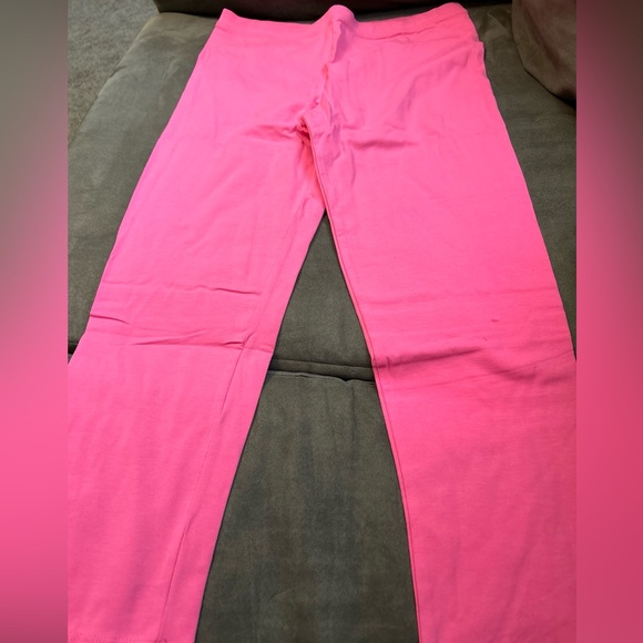 Spotted Zebra Girls Pink Color Leggings XXL (11-12) Comfortable Cute - Picture 1 of 7